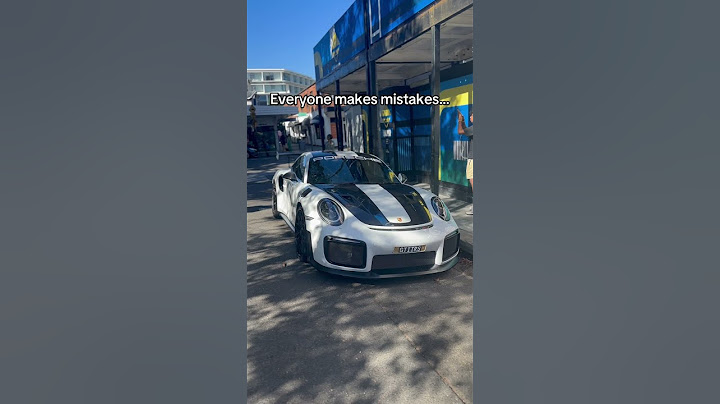 GT3RS VS GT2RS