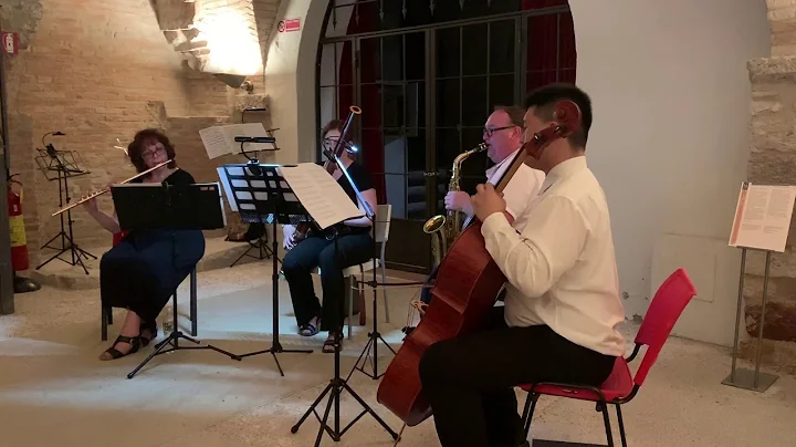 Joe Wolfe Quartet for flute, alto sax, bassoon and...