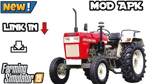 Farming Simulator 20 || Tractor Mod || Mod APK || Fs 20 || fs 20 lag fix || Gameplay ||
