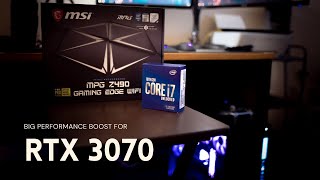 My Ryzen 5 3600 was bottlenecking my RTX 3070 so I upgraded to i7-10700k