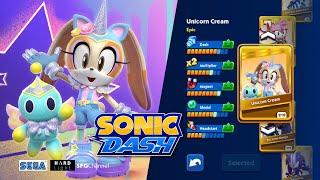 Sonic Dash - Unicorn Cream Event Showcase Gameplay