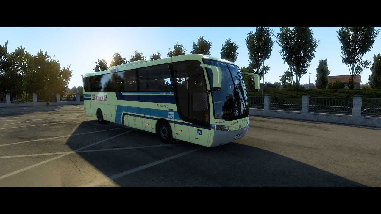 DC3D VisstaBuss LO-SCK124 + Skin 1001 Retro - R.SKINS