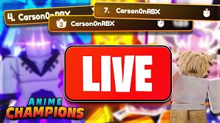 🔴 NEW UPDATE CARRIES!- Anime Champions Simulator