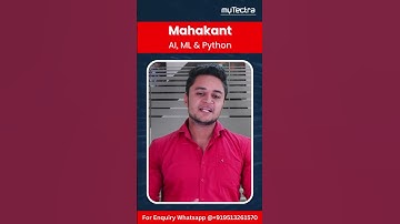 myTectra Reviews | AI, ML & Python | #mytectra #onlinetraining #pythontraining #ai #ml #python #tech