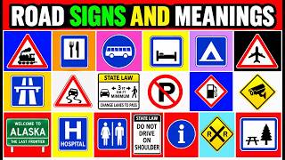Full Road Signs & Meanings Explained | Traffic Signs Guide Update