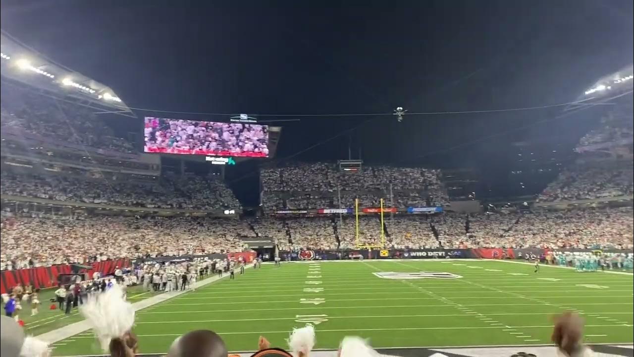 Bengals Who Dey Chant after TNF Touchdown! Who Dey! Bengals Who Dey Chant after TNF Touchdown! Who Dey!