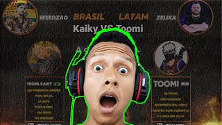 😱 Resumen Torneo Zelika PVP Día 1 🔥 Kaiky VS Toomi 🔥 Free Fire Brasil vs LATAM