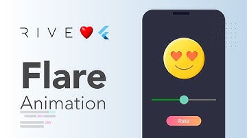 Flare animation with Flutter || RIVE app animation