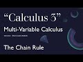 Multivariable Calculus - 15 - Quick Intro to the Chain Rule