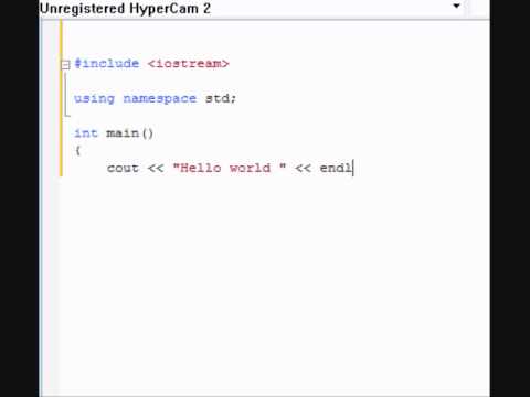 C++ "Easy as it gets" Tutorial