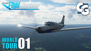 Clumsy's No GPS World Tour - 01 - Singapore to Melaka - Microsoft Flight Simulator screenshot 1