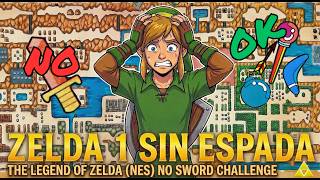 ¿Es POSIBLE pasarse el PRIMER ZELDA SIN ESPADA? 🚫🗡️ | No Sword Challenge #ZeldaEnVivo
