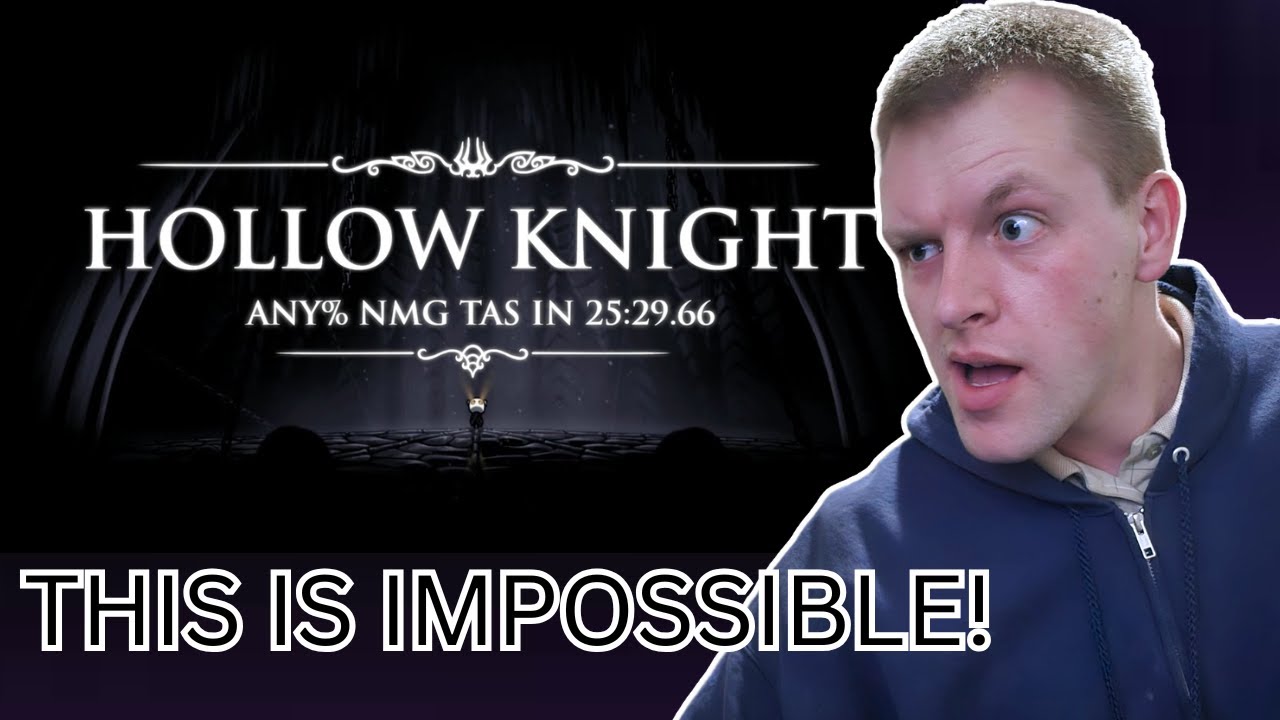 HK Noob реагирует на любой % TAS Speedrun