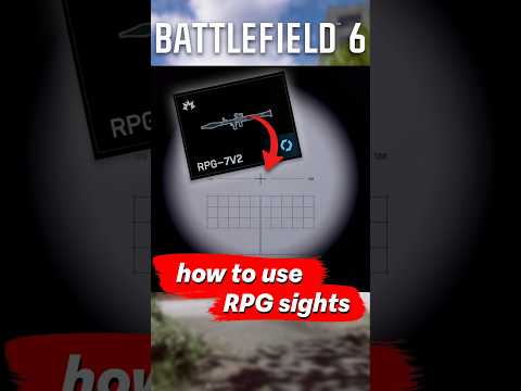 Video How to use the RPG Sights in Battlefield 6 #battlefield6 #bf6 #gaming