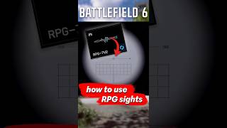 How To Use The Rpg Sights In Battlefield 6
