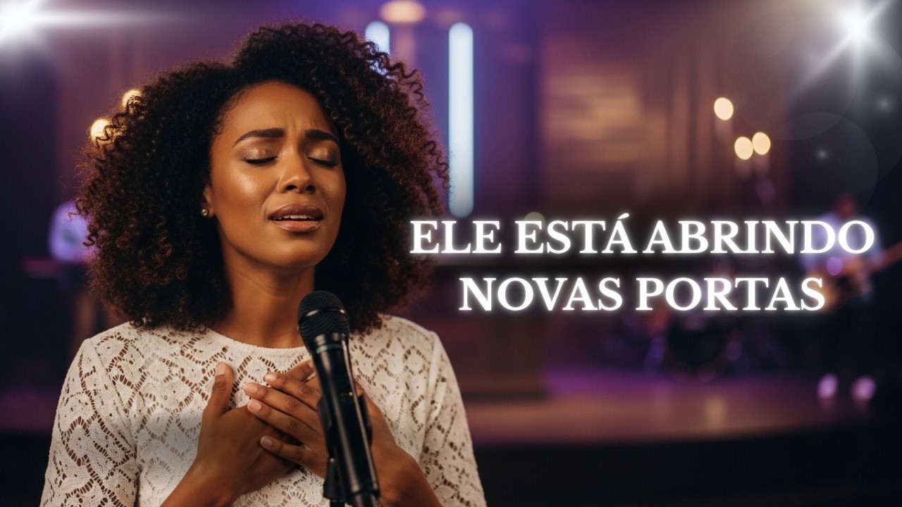 🔥 Ei, mulher… medo de recomeçar? | Deus já abriu portas pra você 💖✨Louvor inspirado Gabriela Rocha