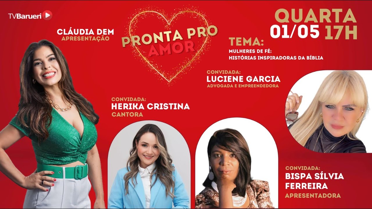 Mulheres De Fé: Histórias Inspiradoras Da Bíblia | Pronta Para O Amor – 01/05