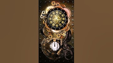 Galaxy Themes - [poly] steampunk clock