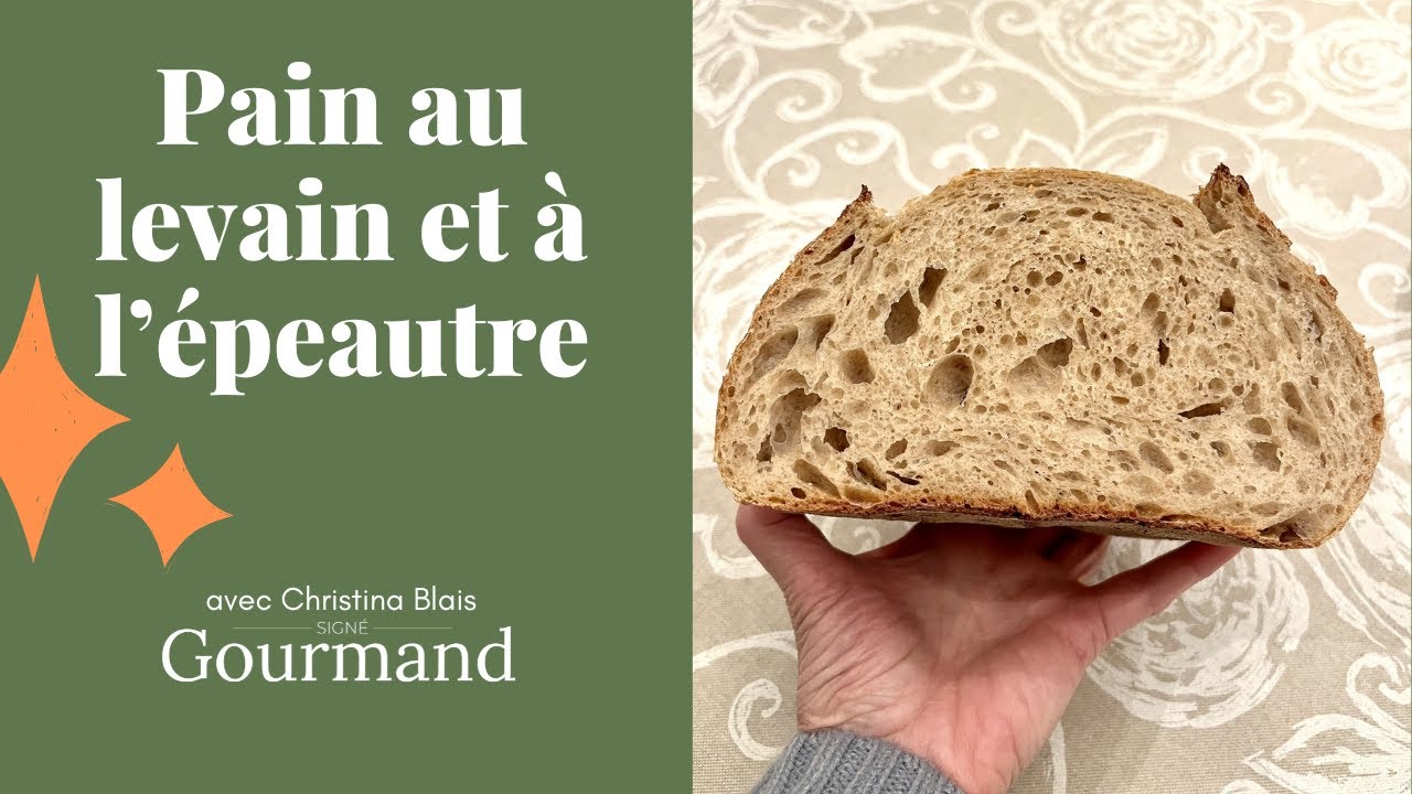 Pain au levain et à l'épeautre