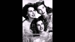 Video-Miniaturansicht von „The Andrews Sisters - There Will Never Be Another You (1950)“