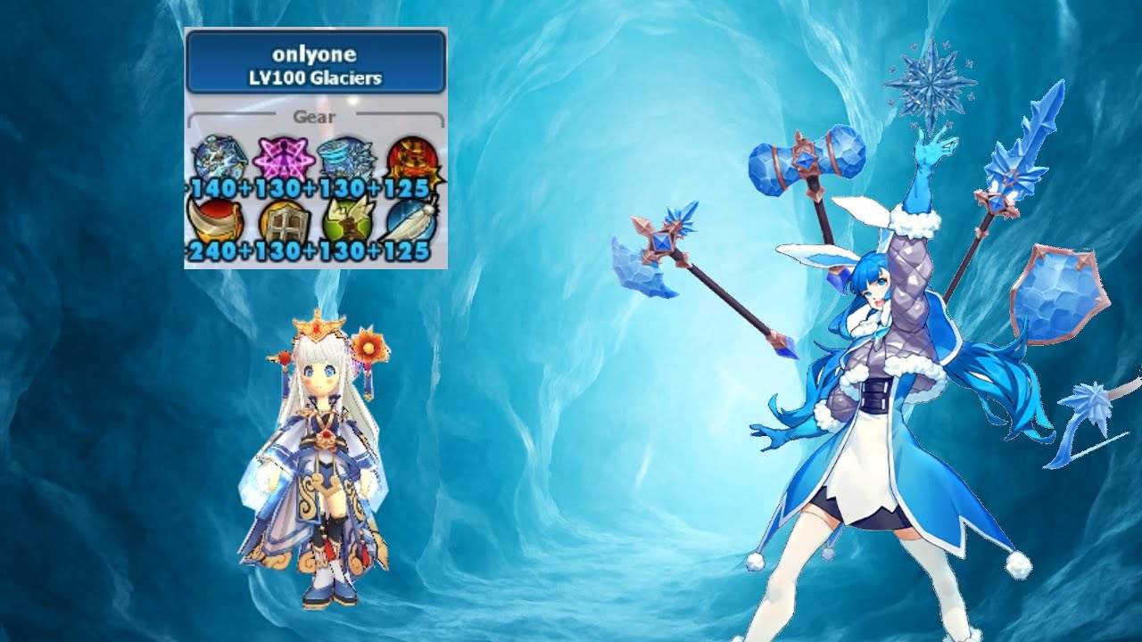 Lostsaga Just a little Glacier gameplay(글라키에스)