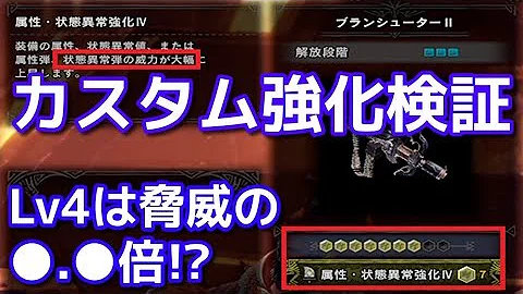 モンハンアイスボーン ベニカガチノシシカスタム強化