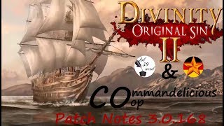 Divinity Original Sin 2 SPECIAL - Patch Notes 3.0.168