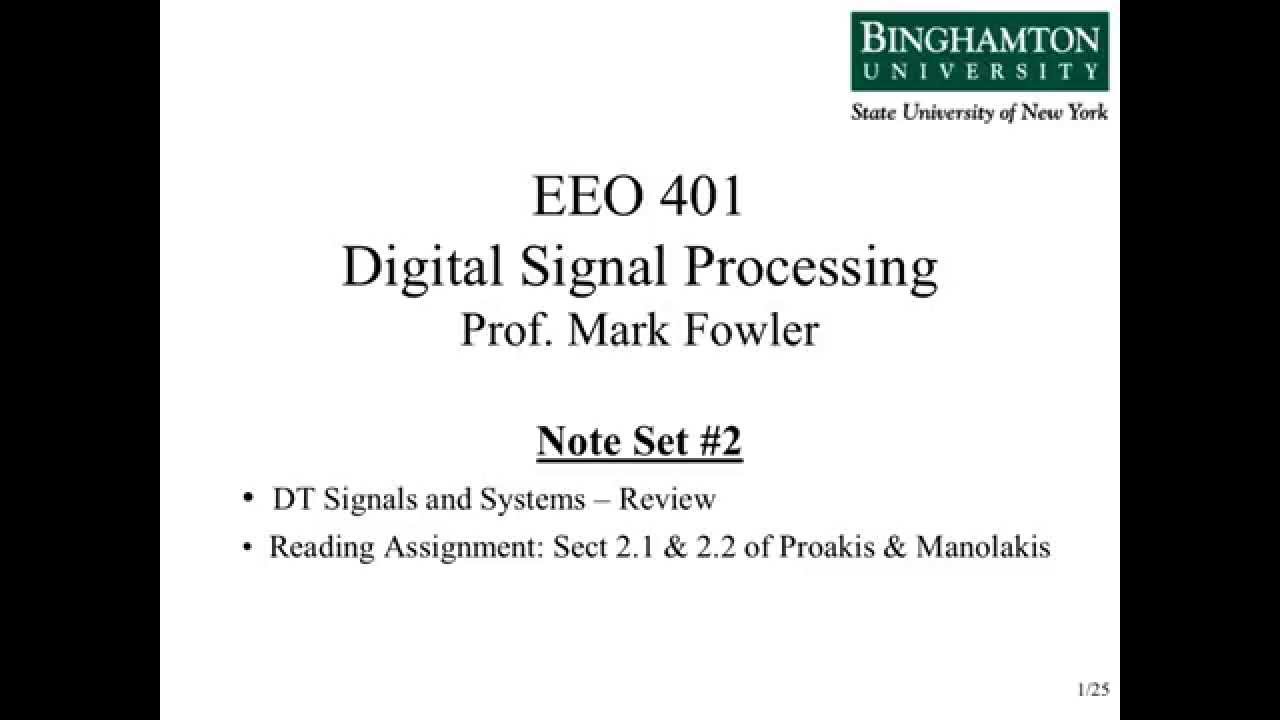EEO303 Note Set #2 DT S&S Review - YouTube