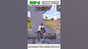 Day-3 Rank Push | Live Hacker BAN!! #bgmi #shorts #ytshorts #gaming #pubgmobile #hacker