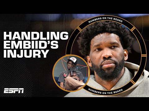 How should the 76ers handle Joel Embiids injury? 