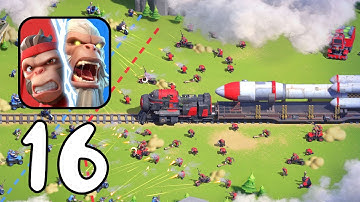 Age of Apes‏ - ‏‏Gameplay walkthrough Part 16 (iOS, Android)