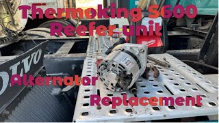 Thermoking Reefer unit Alternator Replacement | S600 ,C600 Thermoking Unit repair