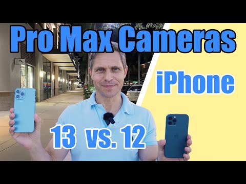 iPhone 13 Pro Max vs 12 Pro Max Camera Test 4K