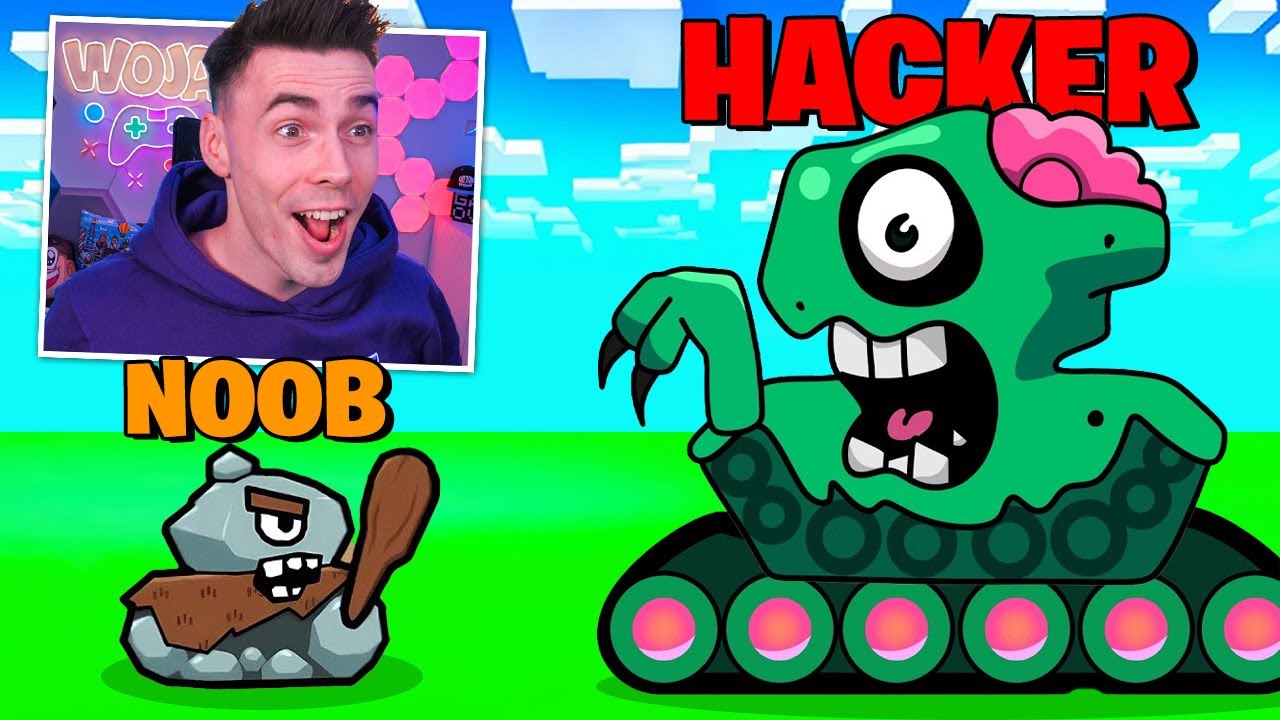 CZOŁG KOSMITA vs MINI CZOŁG! *za mocne*