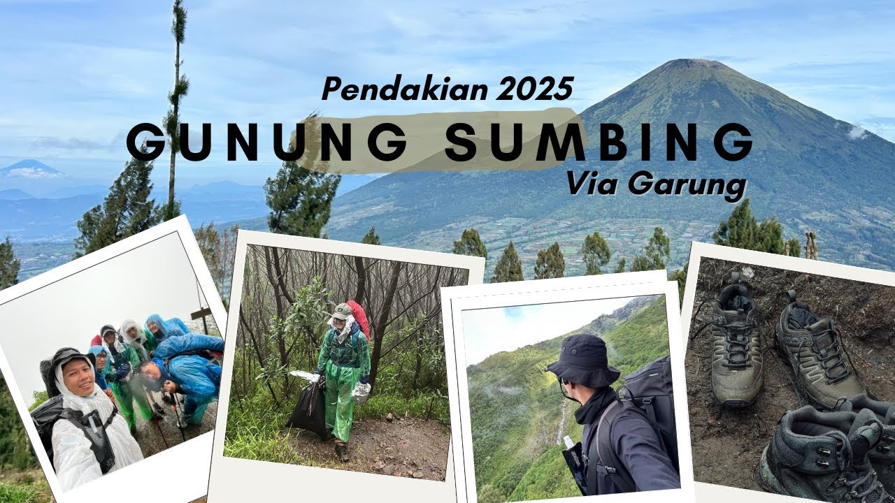 Pendakian Pertama di 2025 | Gunung Sumbing Via Garung | Wonosobo Jawa ...