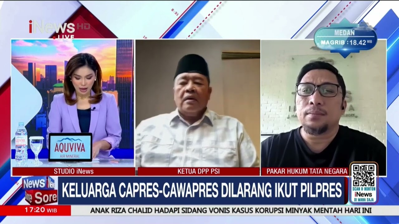 Feri Amsari Tanggapi Gugatan ke MK Larangan Keluarga Presiden Maju Capres | Trijaya Update