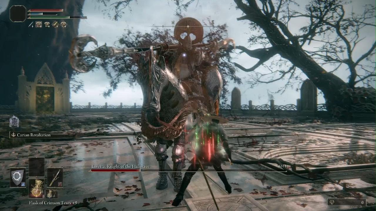 true RL1; noble's estoc vs Loretta haligtree