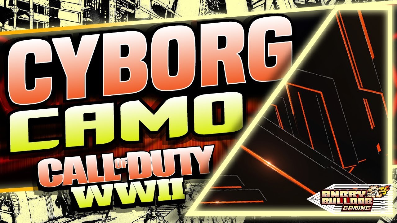 COD-WWll CYBORG CAMO TUTORIAL │PAINTJOBS│ 1080P