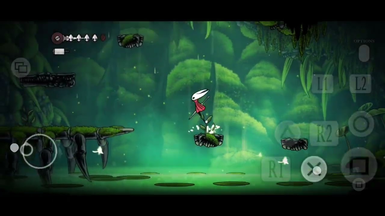 تجربه  Hollow knight silkson على اندرويد 