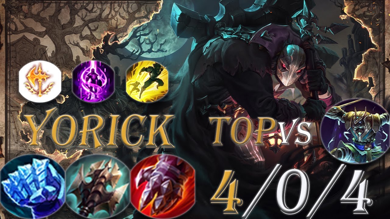 Yorick Vs Nasus Top. Tank Yorick Top And Nothing They Can Do To Kill