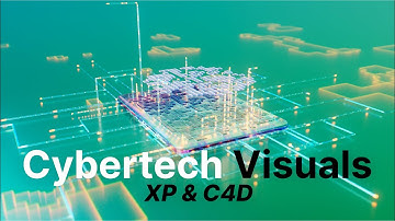CyberTech Visuals with X-Particles & C4D