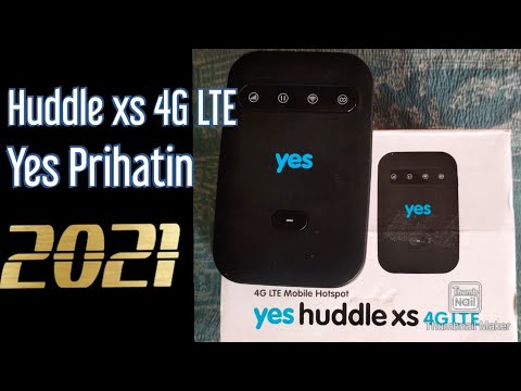 Unboxing huddle xs 4G LTE #jaringanyesprihatin new 2021