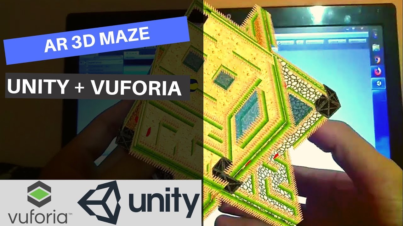 Labirinto 3D AR/VR - Maze 3D AR/VR: Unity + Vuforia - YouTube