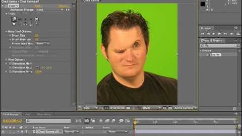 Adobe After Effects CS4 Tutorial 56 - Distorting Effects