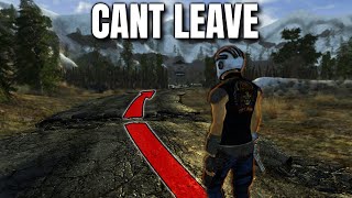 Can you play New Vegas without leaving The Road?