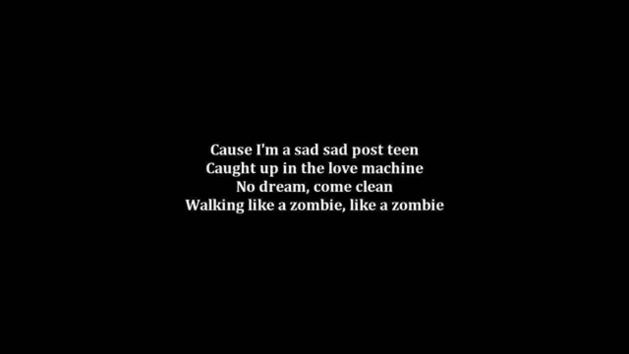 Jamie T Zombie Lyrics Hd