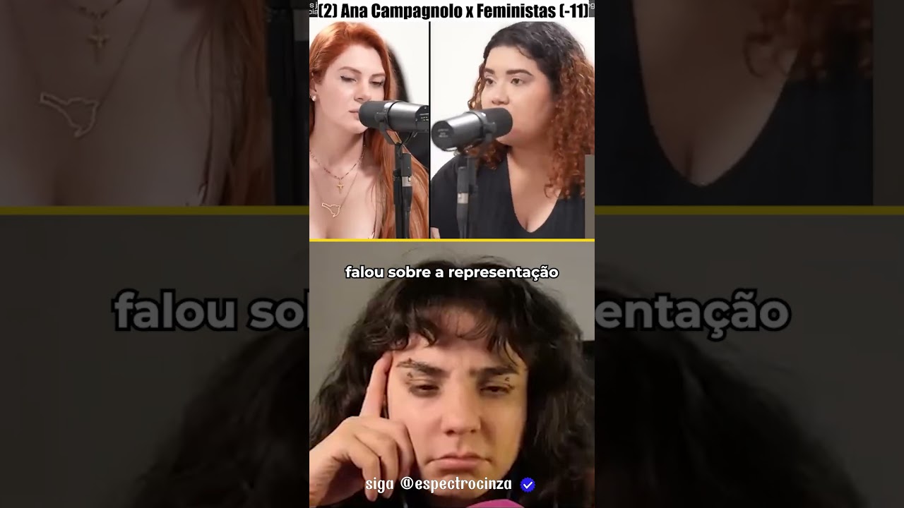 Espectro cinza analisa embate entre ana campagnolo e 20 feministas sobre a mulher independente