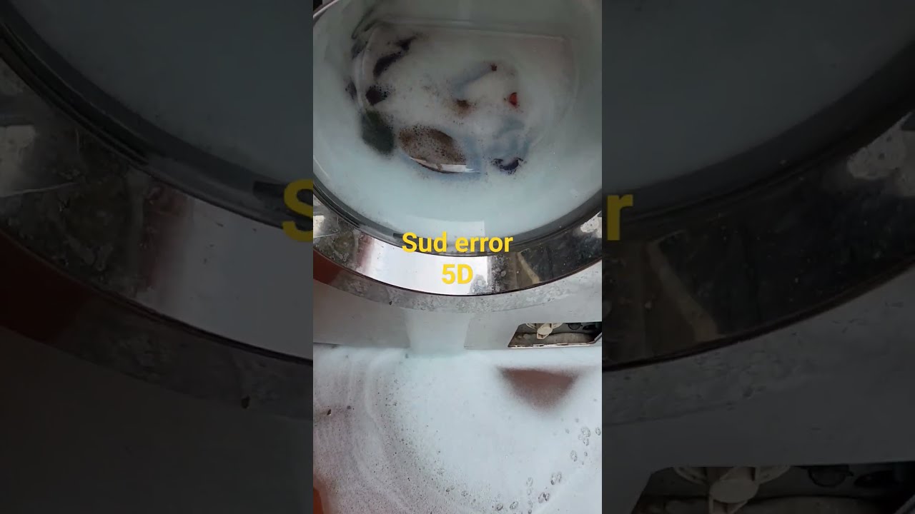  Sud 5d SUD Error Suds Lock On Samsung Washer Shorts Satisfying