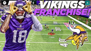 MINNESOTA VIKINGS FRANCHISE EP.1! SEASON OPENER! Madden Mobile 25 Franchise Mode