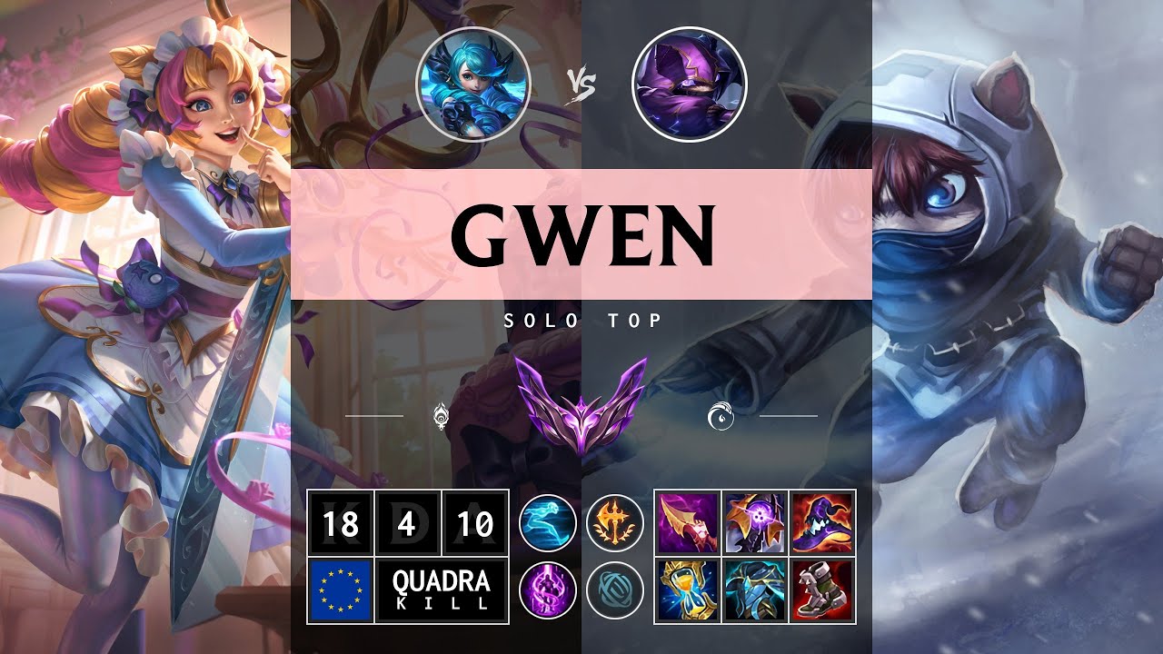 Gwen Top vs Kennen - EUW Master Patch 14.13
